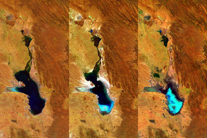 В Боливии исчезло крупное озеро.Вокруг Света. Украина