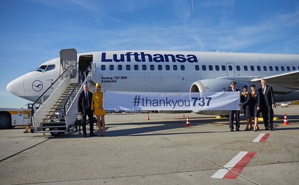 Lufthansa попрощалась с Boeing 737.Вокруг Света. Украина