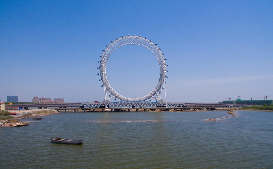 В Китае установили самое большое в мире колесо обозрения без спиц.Вокруг Света. Украина