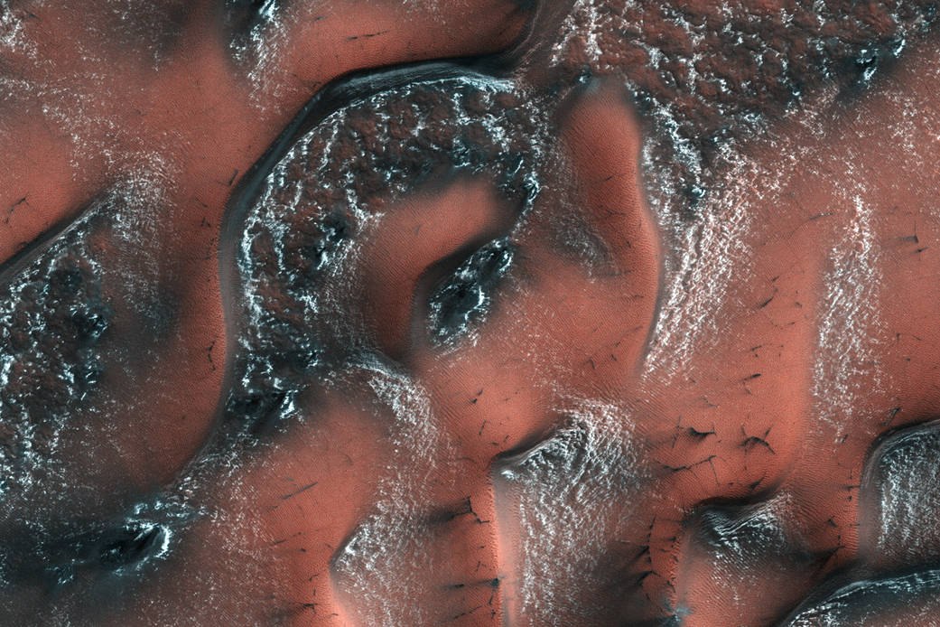 Снежные дюны на Марсе: NASA опубликовало фотографии.Вокруг Света. Украина