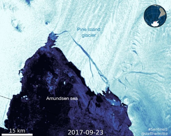 От Антарктиды откололся новый гигантский айсберг.Вокруг Света. Украина