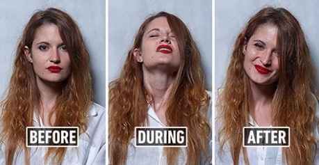 Бразильский фотограф показал, как выглядят женщины до, во время и после оргазма.Вокруг Света. Украина
