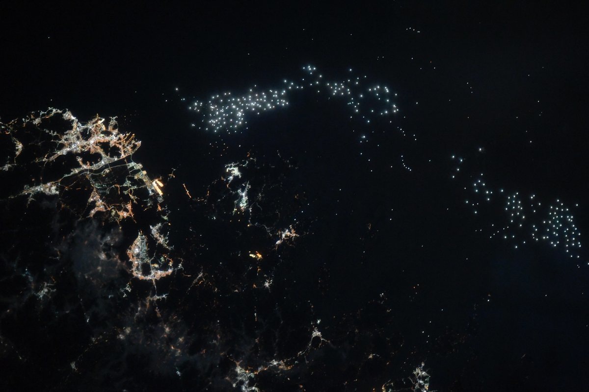 Созвездие рыболова: взгляд на море из космоса