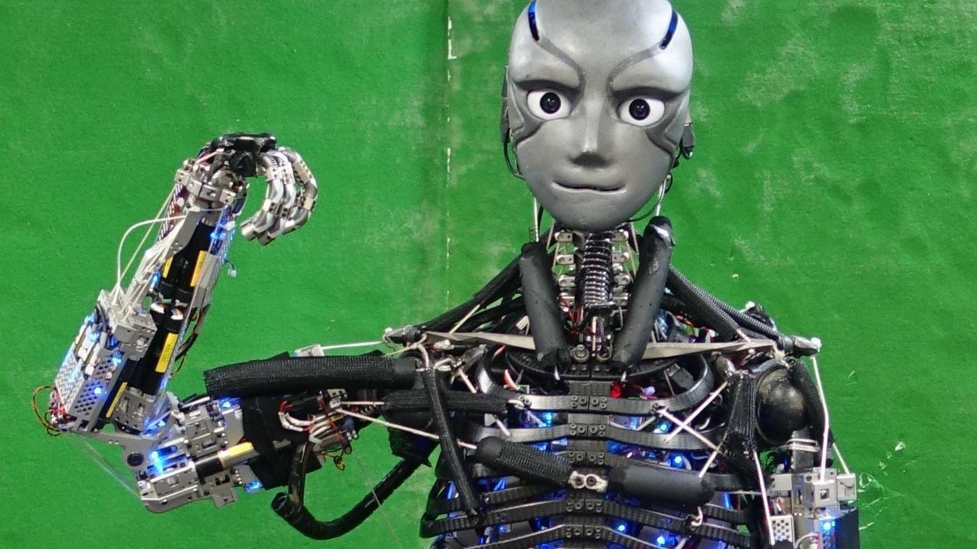 Ученые создали робота, который потеет во время тренировки.Вокруг Света. Украина