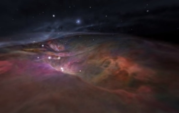 Полет сквозь туманность Ориона показали на видео.Вокруг Света. Украина
