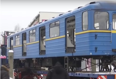 В Киеве строят хостел из вагонов метро.Вокруг Света. Украина