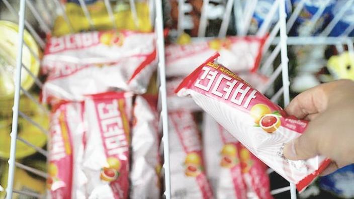 В Корее выпустили мороженое от похмелья