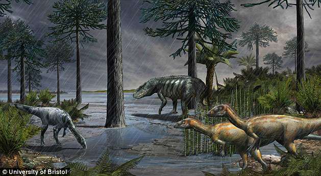 Расцвет динозавров был вызван массовым вымиранием видов.Вокруг Света. Украина