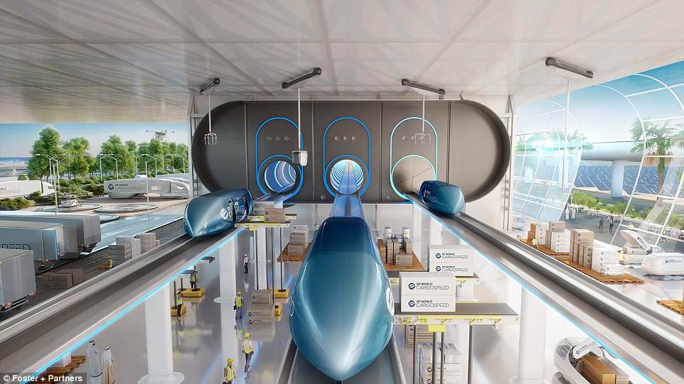 Ричард Брэнсон запустит в Дубае грузовую систему Hyperloop к 2021 году.Вокруг Света. Украина