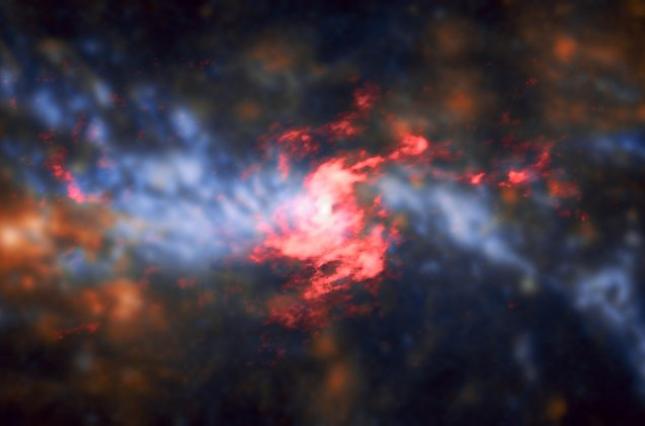 Астрономы получили снимок центра другой галактики.Вокруг Света. Украина