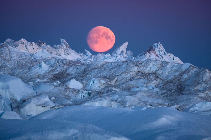 Мороз и солнце: невероятные снимки тающих ледников Гренландии.Вокруг Света. Украина
