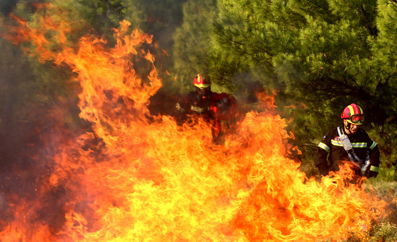 В Греции от масштабных пожаров погибло 60 человек.Вокруг Света. Украина