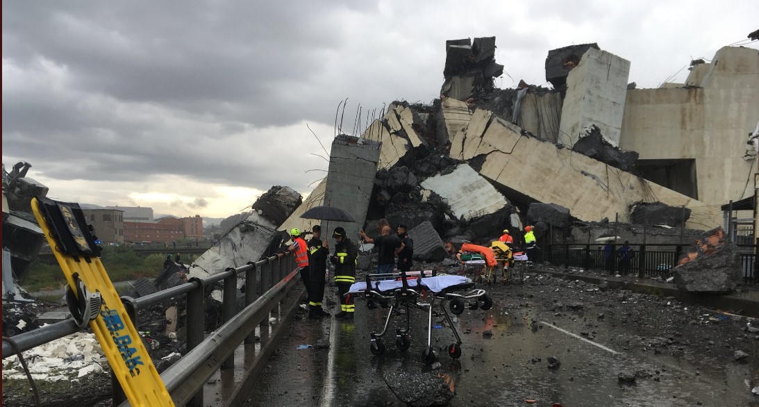 В Италии растет число жертв обрушения моста