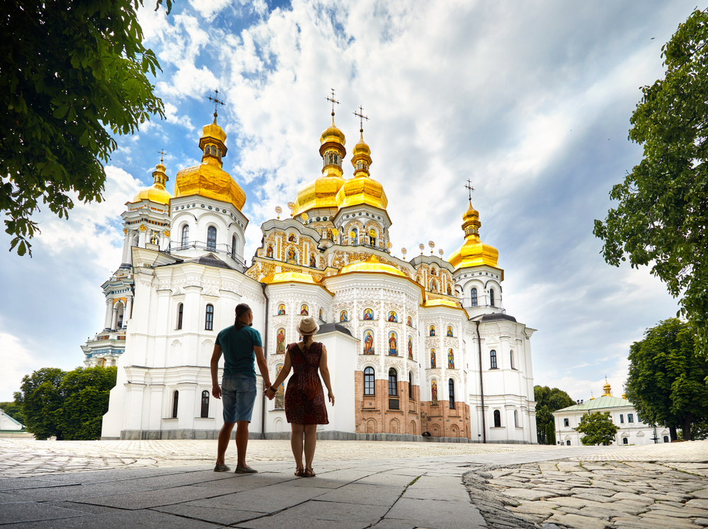 Поток туристов в Киев вырос на четверть.Вокруг Света. Украина