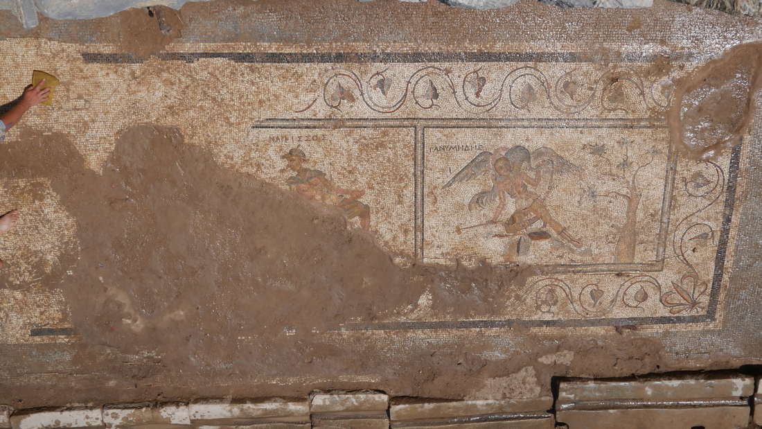 В Турции нашли древнеримский туалет с непристойными мозаиками.Вокруг Света. Украина