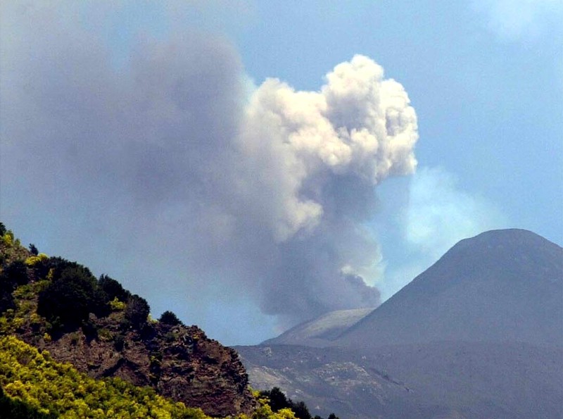 Восхождение украинцев на активный вулкан Этна (видео)