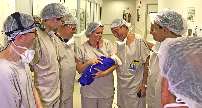 Женщина впервые выносила ребенка в матке от умершего донора.Вокруг Света. Украина