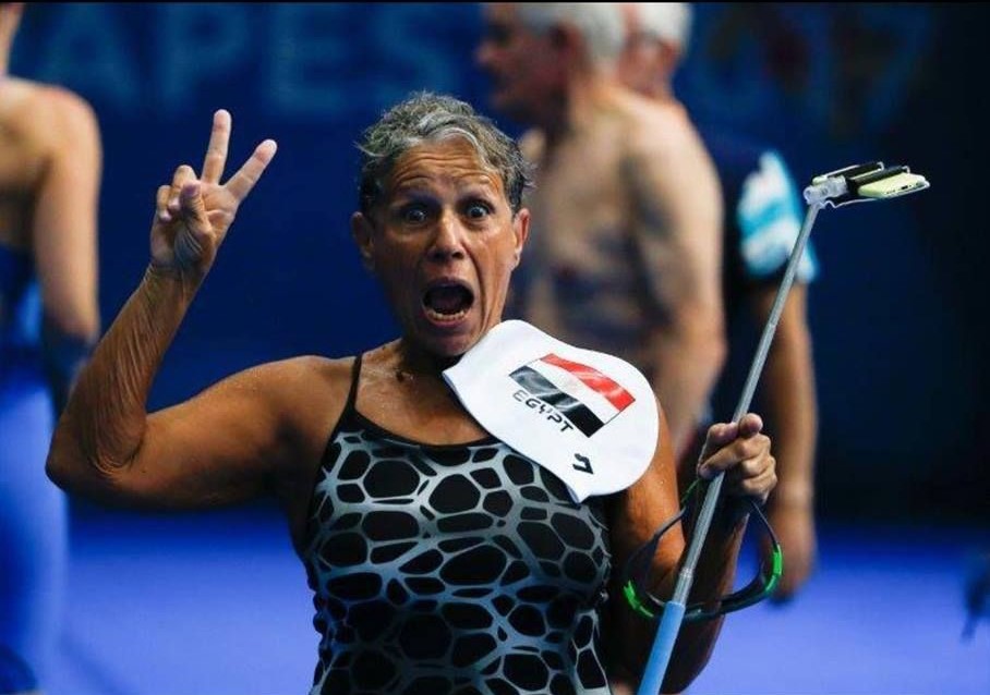 Возраст - не помеха: египетская пловчиха стала чемпионкой в 76 лет.Вокруг Света. Украина