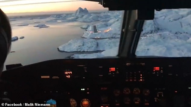 Звездные войны? Пилот показал посадочную полосу в Гренландии.Вокруг Света. Украина