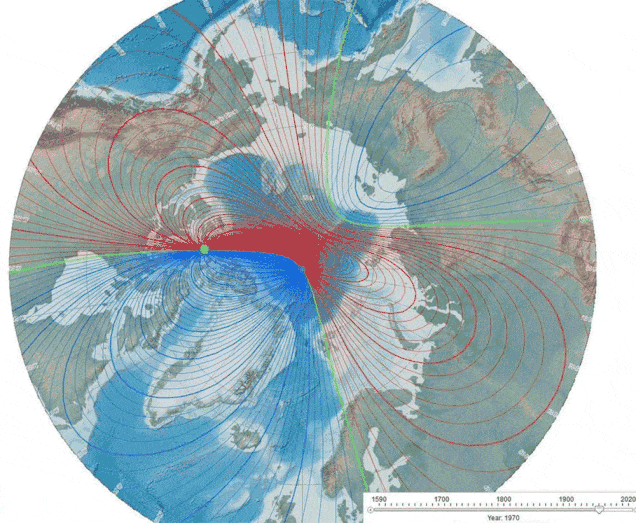 Северный магнитный полюс Земли сместился слишком быстро: геофизики.Вокруг Света. Украина