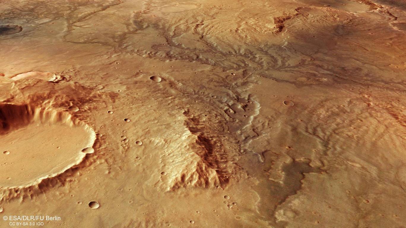 На Марсе обнаружили следы древних рек.Вокруг Света. Украина