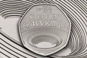 В Великобритании отчеканили монету в честь Стивена Хокинга