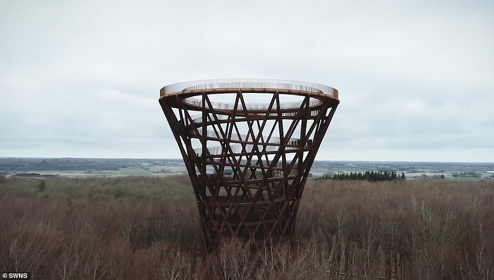 В лесах Дании появилась 135-метровая обзорная башня.Вокруг Света. Украина