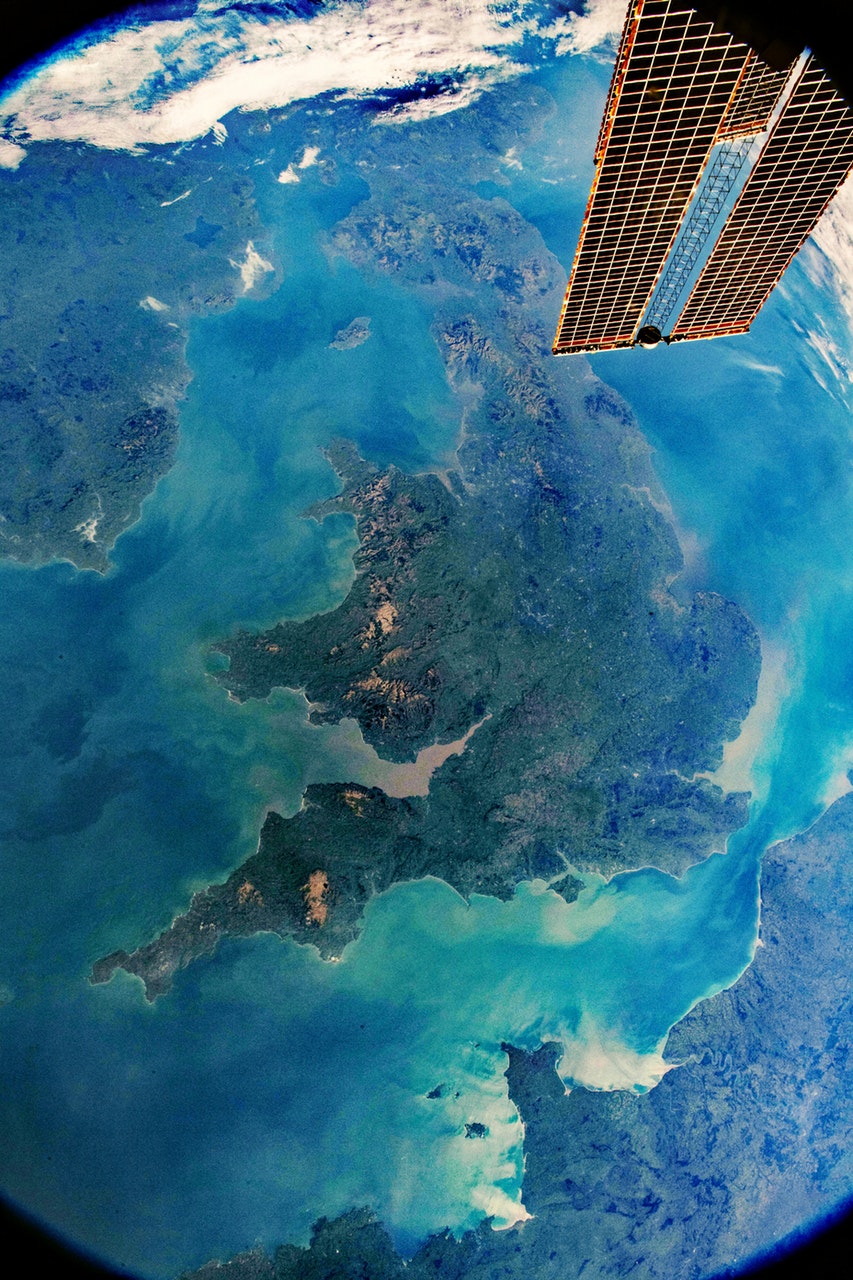 NASA показало Великобританию с борта МКС.Вокруг Света. Украина