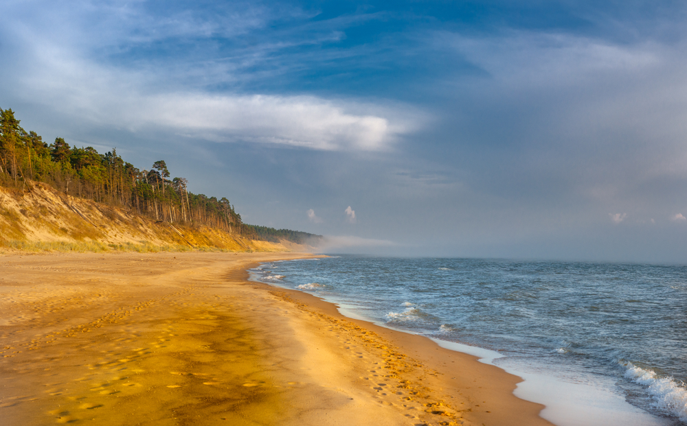 пляжи Литвы