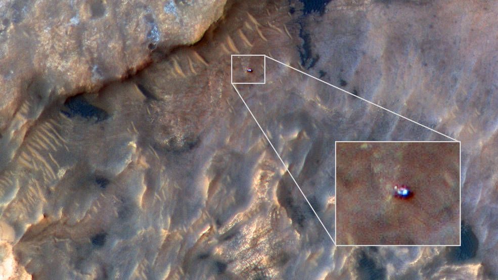 NASA доказало, что Curiosity существует.Вокруг Света. Украина