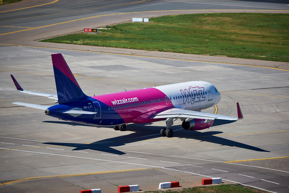 Wizz Air отменил рейсы из Киева по 17 направлениям