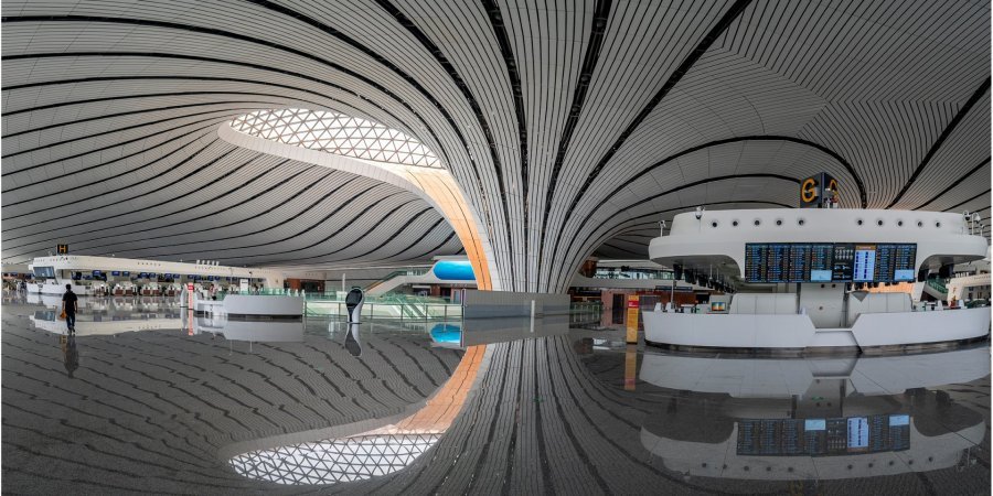 Новый аэропорт в Пекине: взгляд изнутри