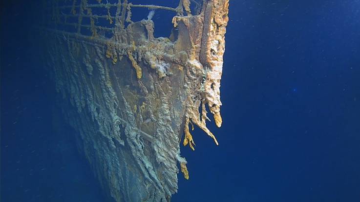 Первая за 14 лет экспедиция к останкам «Титаника» завершилась.Вокруг Света. Украина