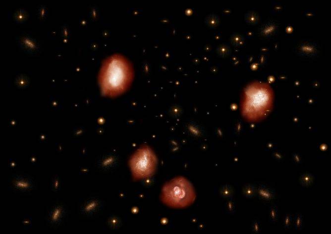 Астрономы обнаружили 39 древних галактик с помощью телескопа ALMA.Вокруг Света. Украина