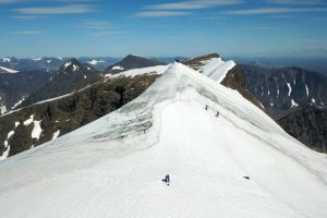 Высочайший горный пик Швеции теряет титул из-за глобального потепления