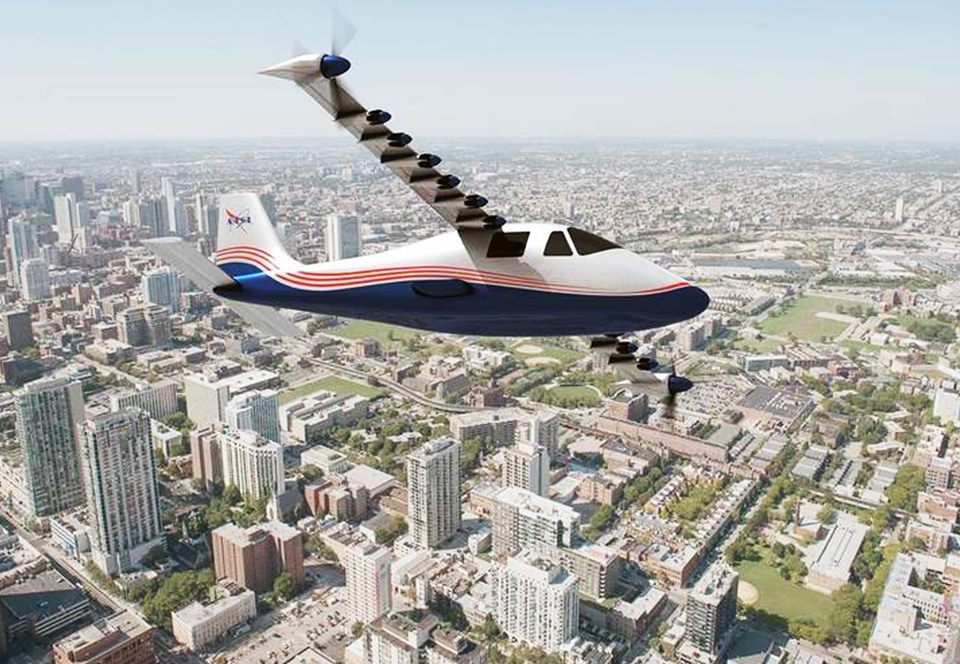 NASA представило свой первый электрический самолет.Вокруг Света. Украина