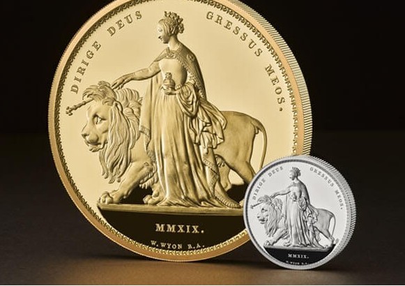 В Великобритании выпустили уникальную золотую монету весом пять кг.Вокруг Света. Украина