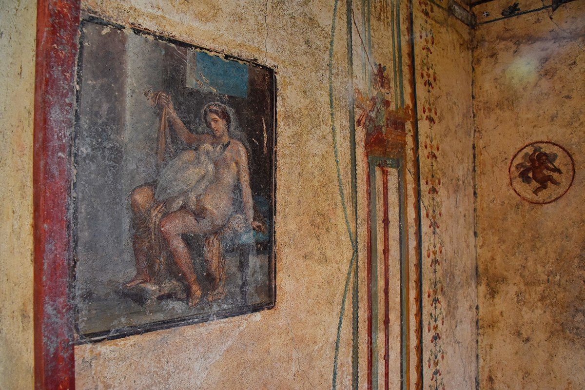 В Помпеях впервые открыли для публики эротическую фреску.Вокруг Света. Украина