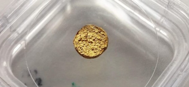 В Швейцарии разработано сверхлегкое золото