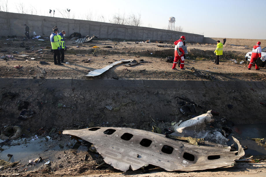 Крушение украинского самолета в Иране: подробности