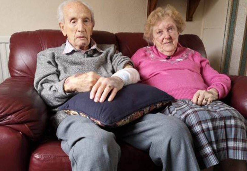 102-летний отважный англичанин дал отпор грабителю