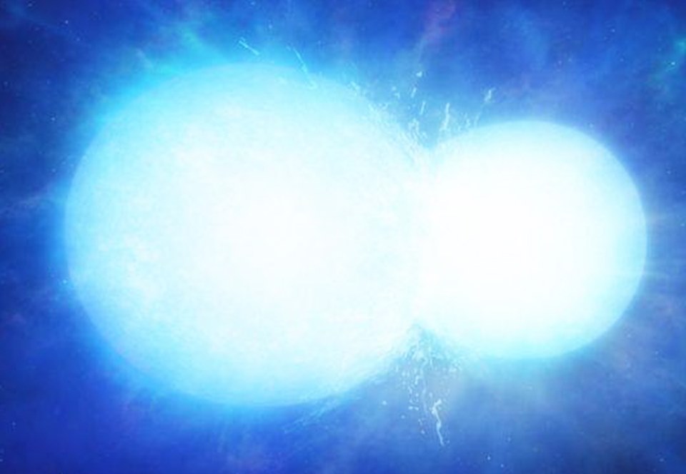 Английские астрономы нашли звезду в форме гигантского снеговика.Вокруг Света. Украина