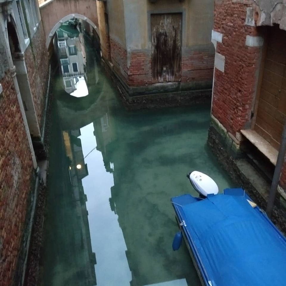 В Венеции каналы стали очень чистыми.Вокруг Света. Украина