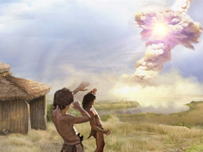 13 тысяч лет назад жители ближневосточного поселения видели взрыв кометы