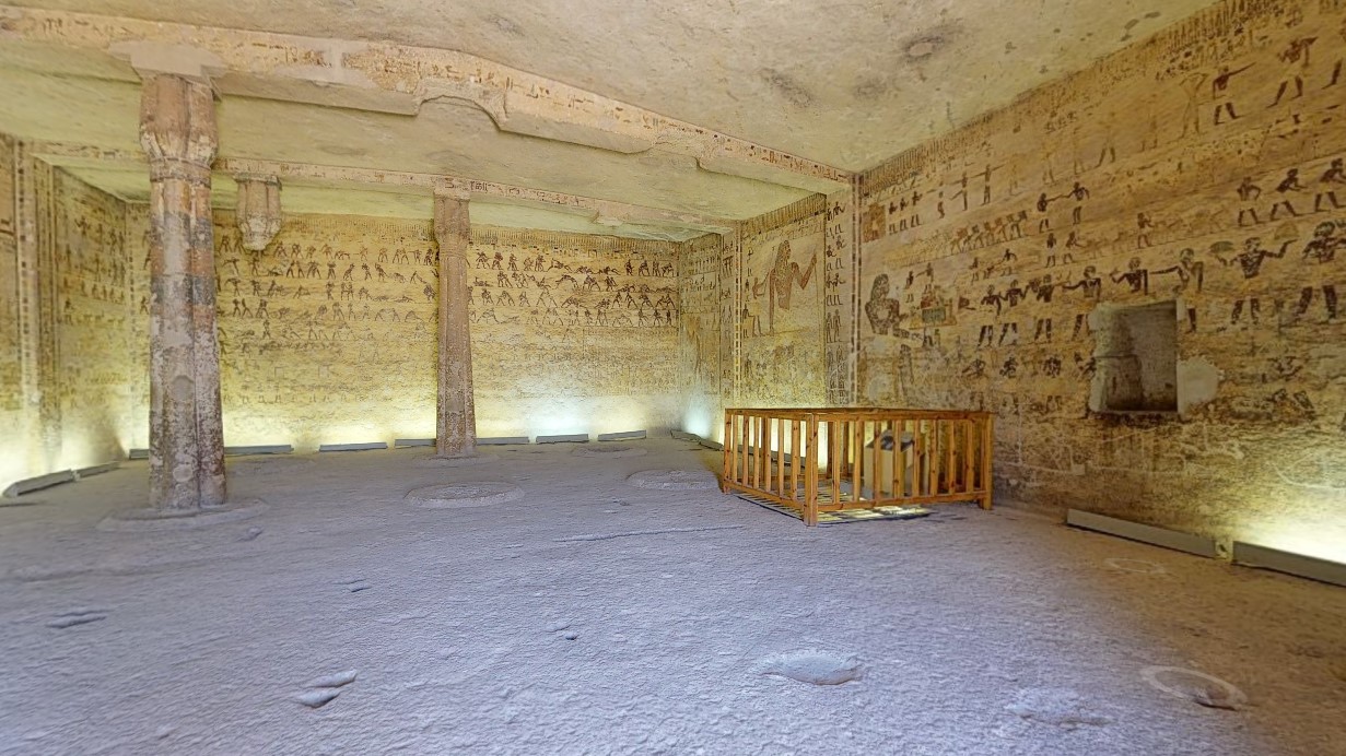 Египет предлагает бесплатные онлайн-туры по гробницам.Вокруг Света. Украина