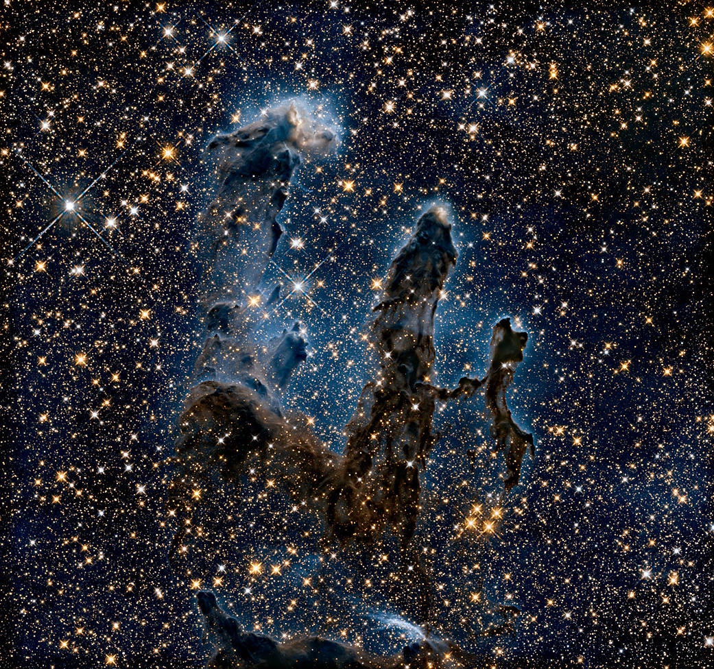 Хаббл сделал новый снимок туманности Орёл - дух захватывает.Вокруг Света. Украина