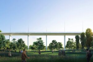 Новый «парящий мост» в Генуе скоро откроют