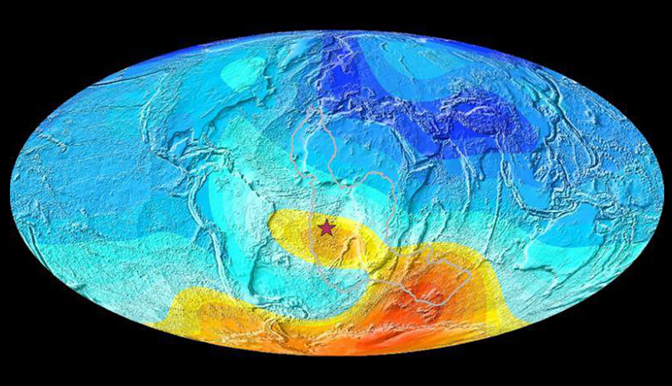 Южно-Атлантическая магнитная аномалия существовала 11 млн лет.Вокруг Света. Украина