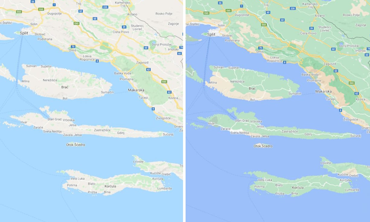Карты Google станут более точными.Вокруг Света. Украина