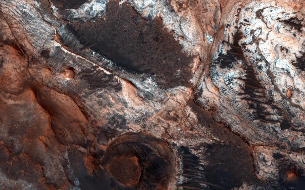Ученые подвергли сомнению существование рек на Марсе.Вокруг Света. Украина